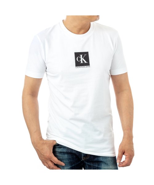 Calvin Klein(カルバンクライン)/【メンズ】Calvin Klein　J30J314755　T－shirt/ホワイト