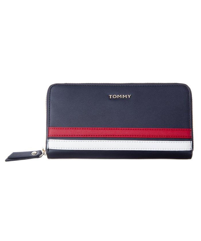 Tommy Hilfiger Aw0aw ラウンドファスナー長財布 トミーヒルフィガー Tommy Hilfiger Magaseek