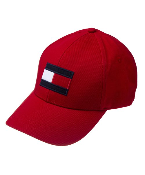 TOMMY HILFIGER(トミーヒルフィガー)/TOMMY HILFIGER　AM0AM04508　CAP/レッド