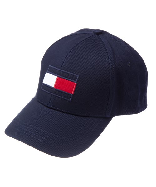 TOMMY HILFIGER(トミーヒルフィガー)/TOMMY HILFIGER　AM0AM04508　CAP/ネイビー