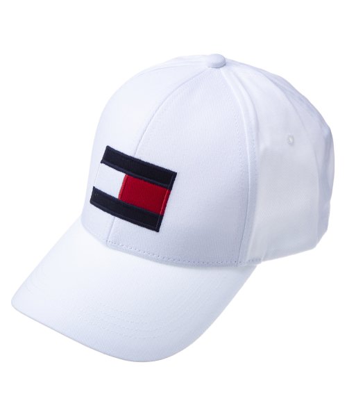 TOMMY HILFIGER(トミーヒルフィガー)/TOMMY HILFIGER　AM0AM04508　CAP/ホワイト