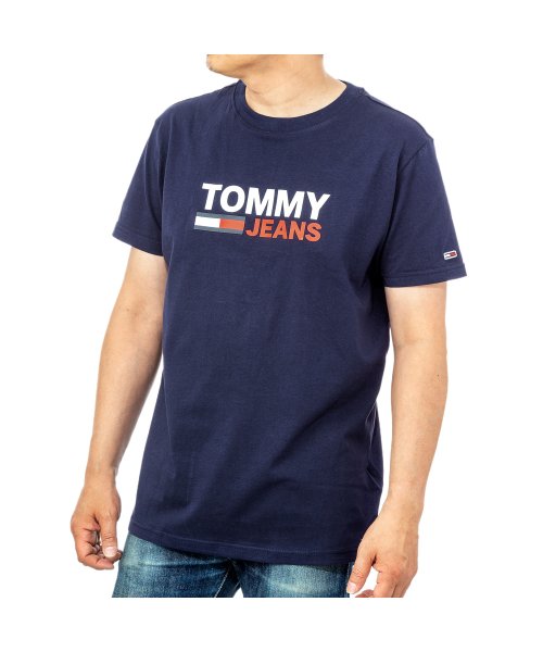 TOMMY HILFIGER(トミーヒルフィガー)/TOMMY HILFIGER　DM0DM07843　T－shirt/ネイビー