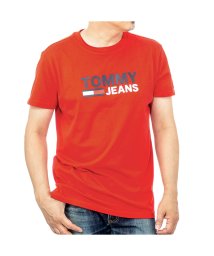 TOMMY HILFIGER(トミーヒルフィガー)/TOMMY HILFIGER　DM0DM07843　T－shirt/オレンジ