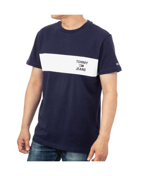 TOMMY HILFIGER(トミーヒルフィガー)/【メンズ】TOMMY HILFIGER　DM0DM07858　T－shirt/ネイビー