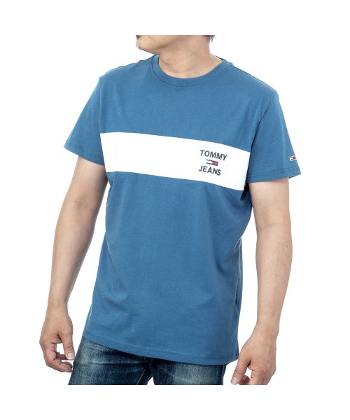 TOMMY HILFIGER(トミーヒルフィガー)/【メンズ】TOMMY HILFIGER　DM0DM07858　T－shirt/ブルー