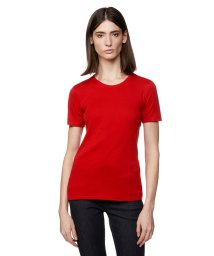 BENETTON (women)(ベネトン（レディース）)/ループロゴクルーネック半袖Tシャツ・カットソー/レッド