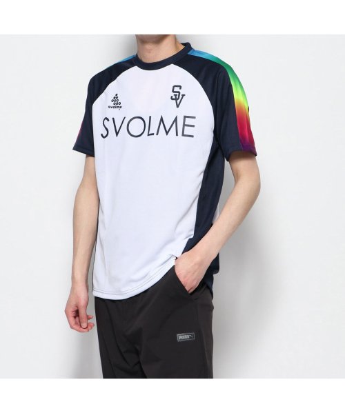 セール スボルメ Svolme メンズ サッカー フットサル 半袖シャツ バックグラデtrトップ 11 スボルメ Svolme Magaseek