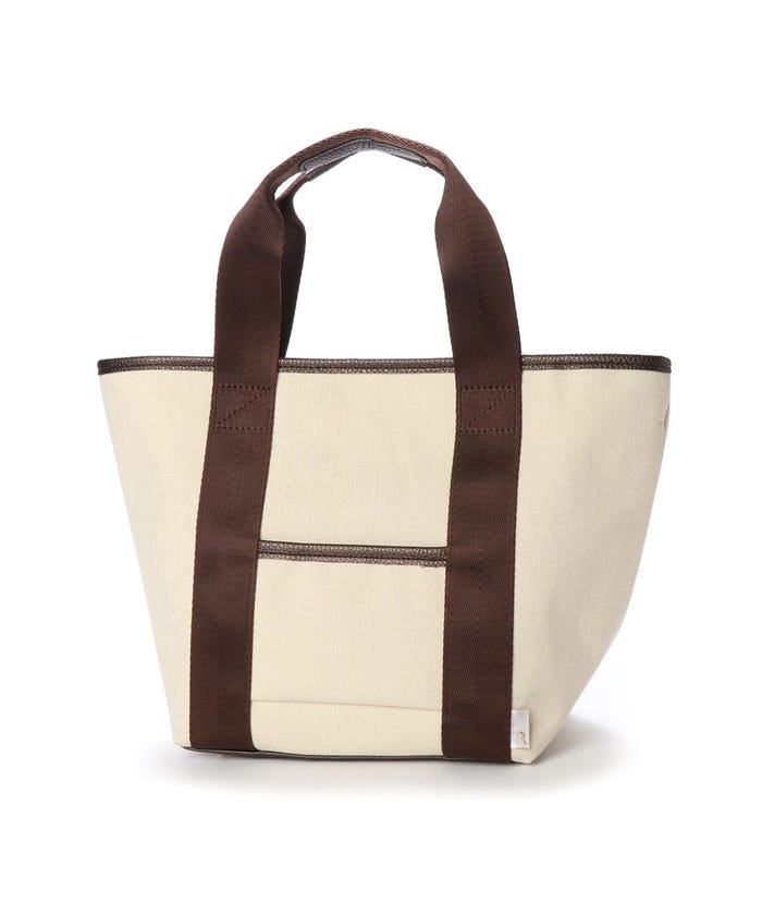 ルートート Rootote はっ水加工 ミニ トートバッグ サブバッグ Lt デリ キャンバスパイピング 1878 Brown 503238737 ルートート Rootote Magaseek