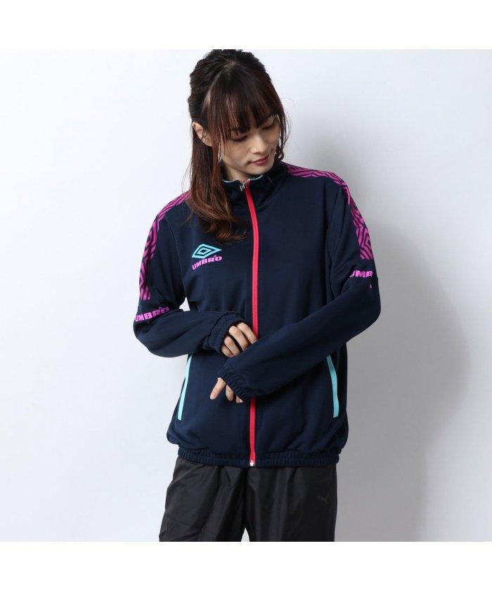 セール アンブロ Umbro レディース 長袖ジャージジャケット He Wブルゾンジヤージ Ulwpjf17 アンブロ Umbro Magaseek