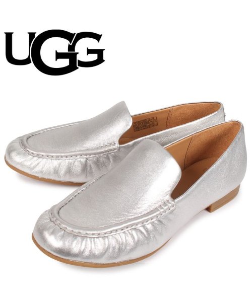 Ugg アグ スリッポン ローファー ヴィヴィアン レディース Vivian シルバー アグ Ugg Magaseek