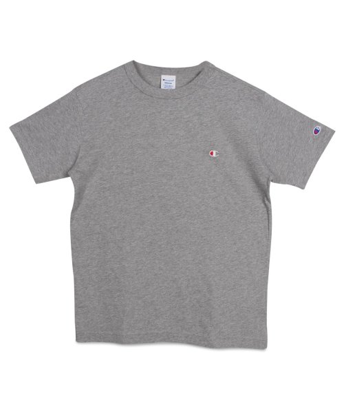 CHAMPION(チャンピオン)/チャンピオン Champion Tシャツ 半袖 メンズ レディース T－SHIRT ブラック ホワイト グレー チャコールグレー ネイビー ブルー 黒 白 C3/グレー