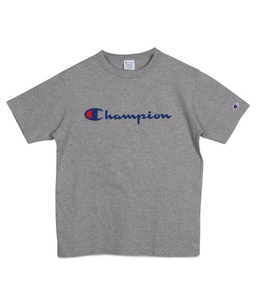 CHAMPION(チャンピオン)/チャンピオン Champion Tシャツ 半袖 メンズ レディース T－SHIRT ブラック ホワイト グレー ネイビー 黒 白 C3－P302'/グレー