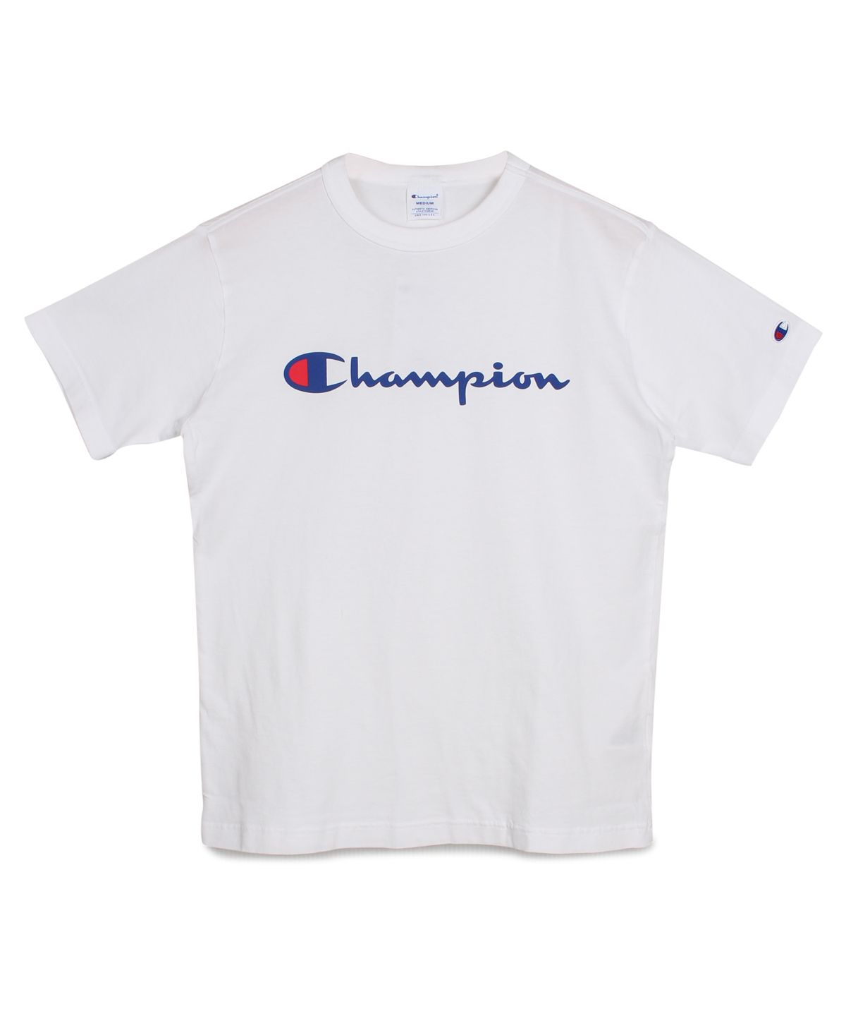チャンピオン Champion Tシャツ 半袖 メンズ レディース T－SHIRT ブラック ホワイト グレー ネイビー 黒 白 C3－P302'(503190399)  | チャンピオン(Champion) - MAGASEEK