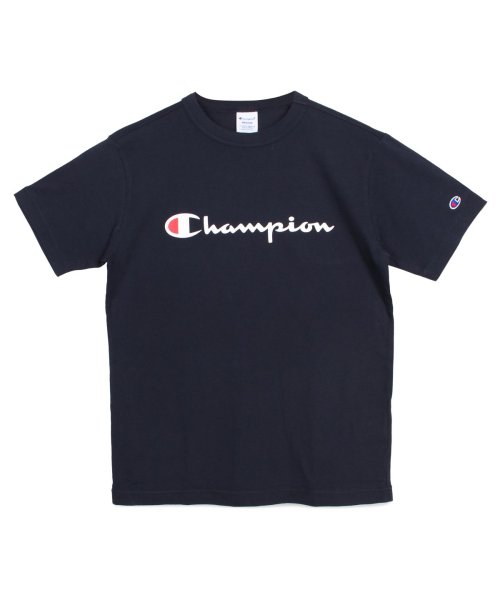 CHAMPION(チャンピオン)/チャンピオン Champion Tシャツ 半袖 メンズ レディース T－SHIRT ブラック ホワイト グレー ネイビー 黒 白 C3－P302'/ネイビー