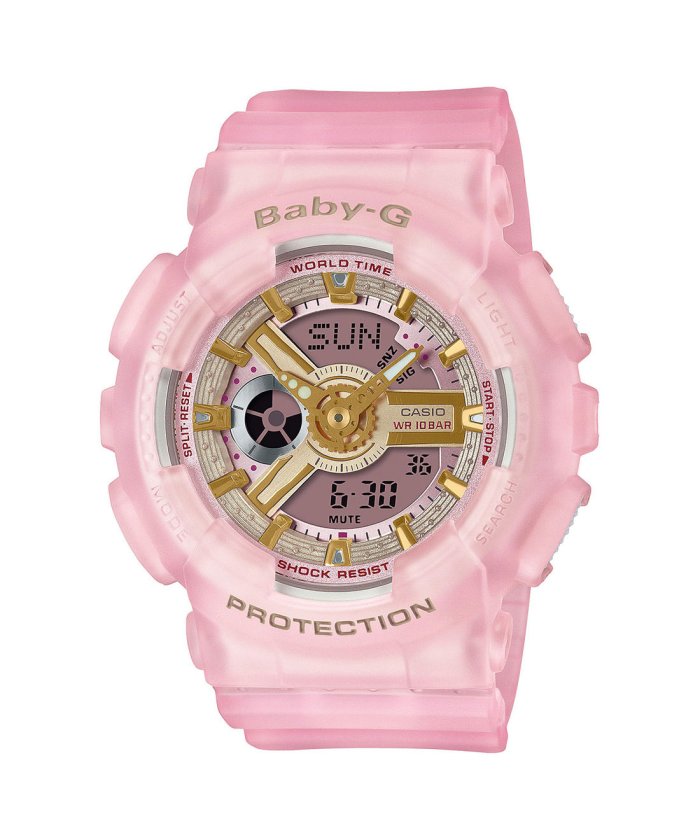Baby G Sea Glass Colors シーグラス カラーズ Ba 110sc 4ajf ベビーg ピンクスケルトン 503210272 ベイビージー Baby G Magaseek