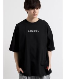 semanticdesign(セマンティックデザイン)/カンゴール/KANGOL クルーネック半袖ＢＩＧＴシャツ/ブラック