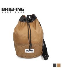 BRIEFING(ブリーフィング)/ブリーフィング BRIEFING リップストップ ドローストリング バッグ ショルダーバッグ メンズ レディース RIPSTOP DRAWSTRING ブラック/ブラウン