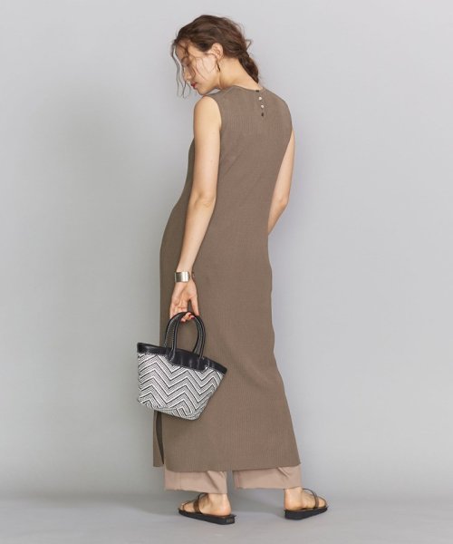 セール By リブスリットノースリーブワンピース ウォッシャブル O ビューティアンドユース ユナイテッドアローズ Beauty Youth United Arrows Magaseek