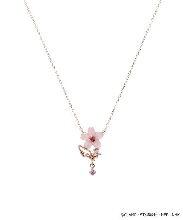 カードキャプターさくらコラボ 桜ネックレス サマンサシルヴァ Samantha Silva Magaseek