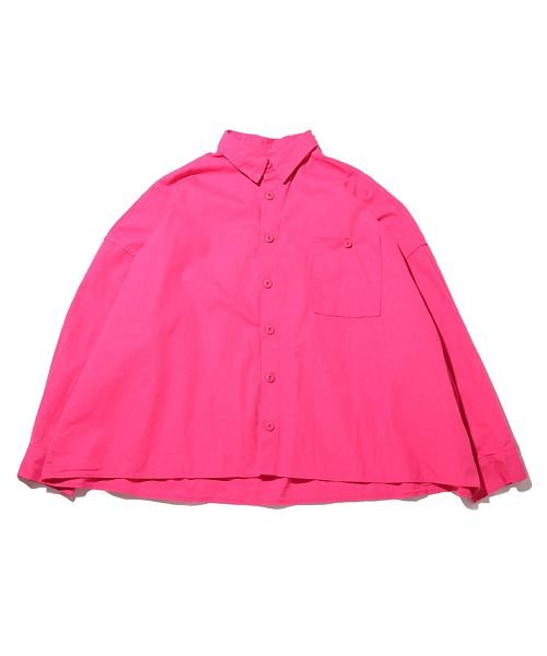 atmos pink(atmos pink)/アトモスピンク ビビットカラーシャツ/ピンク