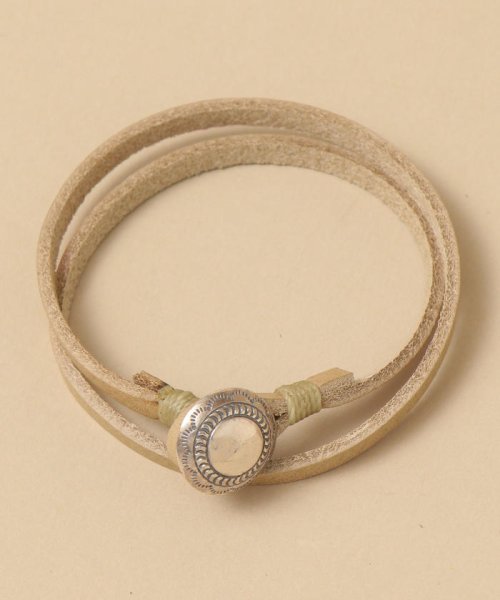 Ships イタリアン レザー コンチョ ブレスレット シップス メン Ships Men Magaseek