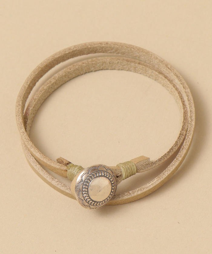 Ships イタリアン レザー コンチョ ブレスレット シップス メン Ships Men Magaseek