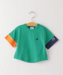 SHIPS KIDS(シップスキッズ)/【SHIPS KIDS別注】Champion:ビッグ TEE(80～90cm)/グリーン