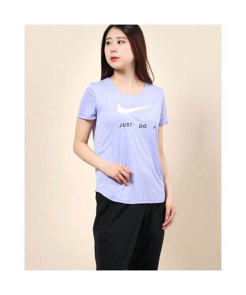 セール ナイキ Nike レディース 陸上 ランニング 半袖tシャツ ナイキ ウィメンズ スウッシュ ラン S S トップ Cj ナイキ Nike Magaseek