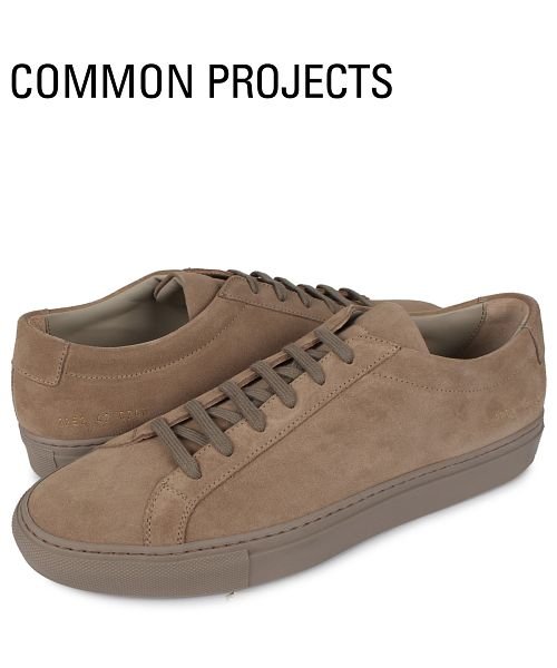 クーポン開催中 セール 9 Off コモンプロジェクト Common Projects アキレス ロー スエード スニーカー メンズ Achilles Low Suede ブラウン 2252 02 コモンプロジェクト Commonprojects Magaseek