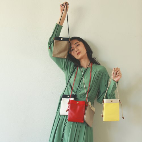 セール リプル ネオレザー ショルダー バッグ スリム サコッシュ スマホ ケース トプカピブレス Topkapi Breath Magaseek