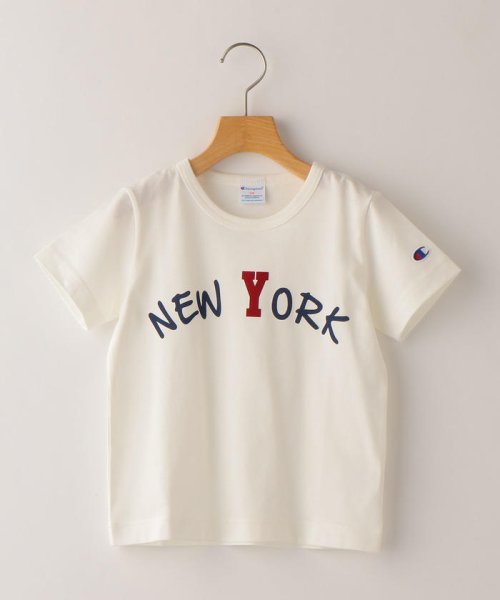 SHIPS KIDS(シップスキッズ)/【SHIPS KIDS別注】Champion:U.S.A. プリント TEE(100～130cm)/ホワイト