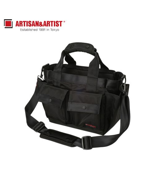 アルティザン&アーティスト ARTISAN&ARTIST ショルダーバッグ カメラバッグ バッグ メンズ 2WAY CAMERA BAG ブラック 黒  GDR－