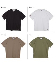 Dickies(Dickies)/ディッキーズ Dickies Tシャツ 半袖 メンズ クルーネック SHORT SLEEVE POCKET TEE 無地 ブラック ホワイト ベージュ カーキ /カーキ