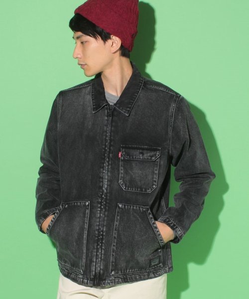 LEVI’S OUTLET(リーバイスアウトレット)/WALLER WORKER COAT  AUTHENTIC BLACK STON/ブラック