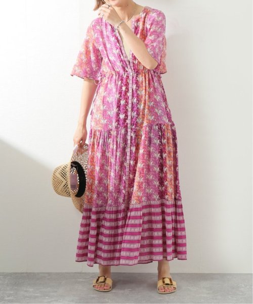 Sara Mallika サラマリカ Flower Print Gather Dress ワンピース ジャーナルスタンダード Journal Standard Magaseek
