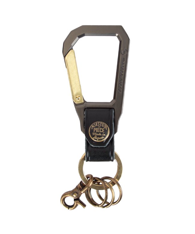 マスターピース カラビナ キーホルダー キーリング メンズ ブランド レザー 革 本革 おしゃれ Master Piece 000 マスターピース Master Piece Magaseek