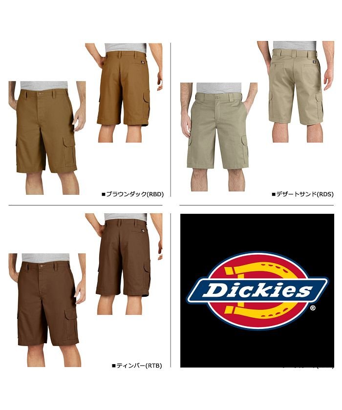 セール ディッキーズ Dickies ハーフパンツ パンツ ショートパンツ メンズ 11inch Relaxed Fit Lightweight Cargo Short ディッキーズ Dickies Magaseek