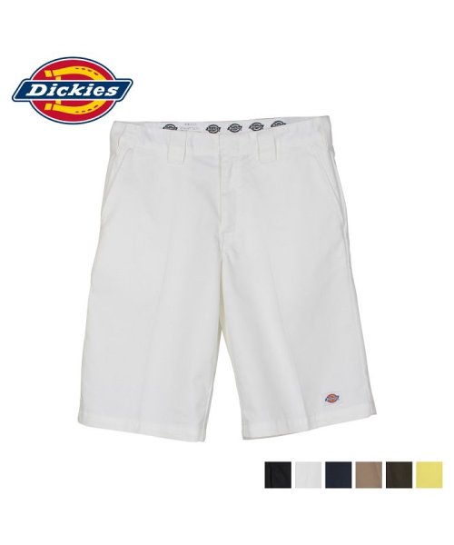 Dickies(Dickies)/ディッキーズ Dickies ハーフパンツ ショートパンツ メンズ 13 INCH POCKET WORK SHORTS ブラック ホワイト ネイビー ベージュ/ホワイト