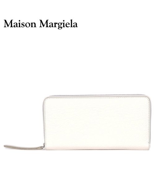 メゾンマルジェラ MAISON MARGIELA 財布 長財布 メンズ レディース ラウンドファスナー LONG WALLET ホワイト 白  S56UI0110(503190632) | メゾンマルジェラ(MAISONMARGIELA) - MAGASEEK
