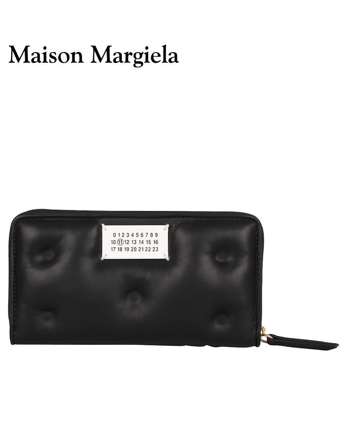 メゾンマルジェラ Maison Margiela 財布 長財布 メンズ レディース ラウンドファスナー Long Wallet ブラック 黒 S56ui0110 メゾンマルジェラ Maisonmargiela Magaseek