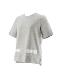 LANVIN SPORT(ランバン スポール)/グログランリボン半袖Tシャツ【アウトレット】/グレー系