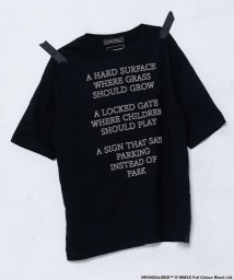 nano・universe(ナノ・ユニバース)/《WEB限定》BKS BIG Tシャツ「PARKING」/ブラック
