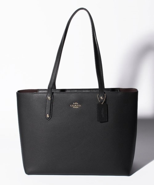 COACH(コーチ)/【COACH】Central Tote With Zip/ブラック