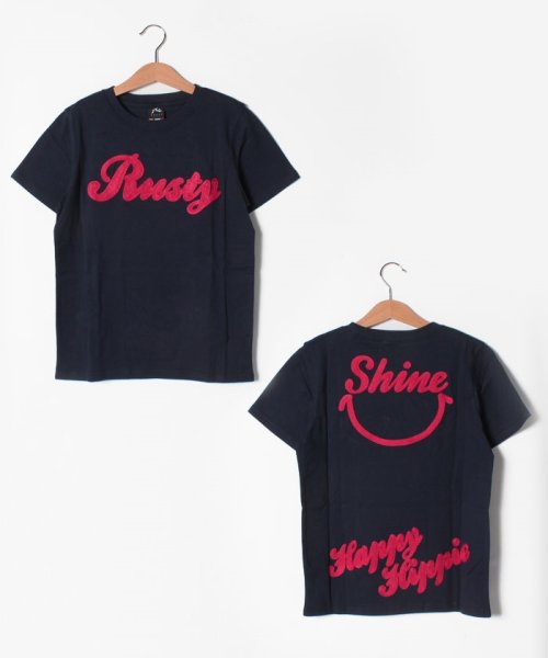 RUSTY Kids(ラスティ　キッズ)/【RUSTY】キッズ Tシャツ/ネイビー