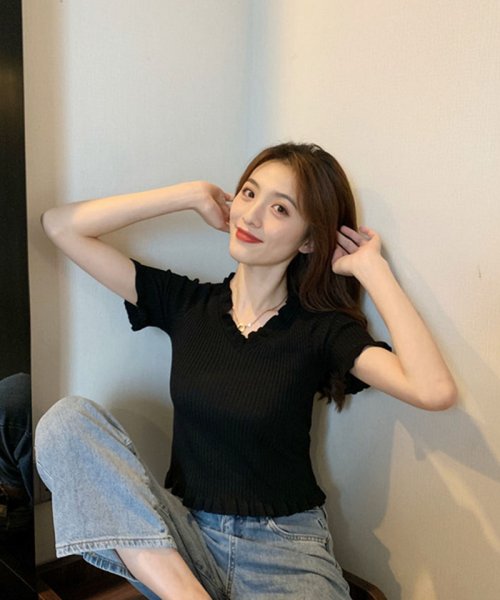 セール Vネックtシャツ カットソー レディース 小さめ かわいい ニットシャツ フィット セイヘイショップ Seiheishop Magaseek セール Vネックtシャツ カットソー レディース 小さめ かわいい ニットシャツ フィット セイヘイショップ Seiheishop Magaseek