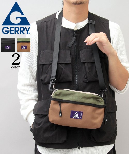 Gerry ジェリー 撥水ナイロンマルチミニショルダーバッグ 旅行バッグ Repreve エーエムエスセレクト Ams Select Magaseek