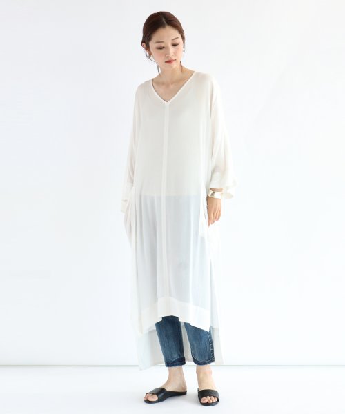 セール Radiate サイドスリット楊柳ワンピース ラシュッド Lasud Magaseek セール Radiate サイドスリット楊柳ワンピース ラシュッド Lasud Magaseek