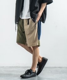 Rocky Monroe(ロッキーモンロー)/ハーフパンツ クライミングショーツ ショート メンズ レディース 短 スイム 水着 海パン アウトドア プール フェス スポーツ 撥水 軽量 無地 シンプル カ/カーキ系1