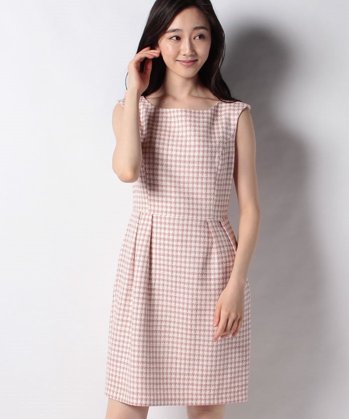 セール 70 Off 千鳥柄レトロワンピース レッセ パッセ Laisse Passe Magaseek