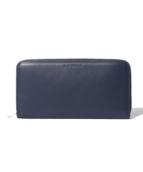 J&M DAVIDSON(ジェイアンドエム　デヴィッドソン)/【J&M DAVIDSON】Zip Around Wallet/Midnight